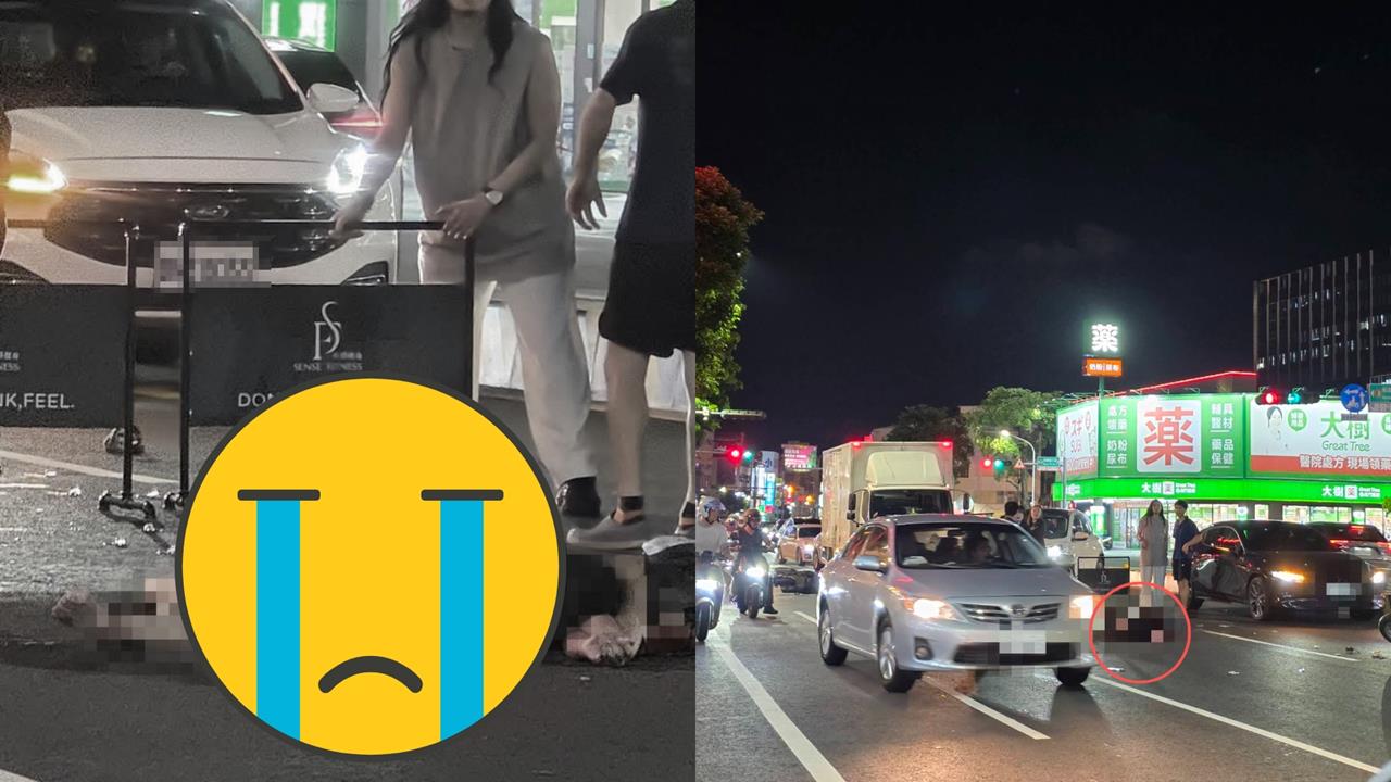 高中孕婦「無照慘摔」遭後車輾過！6旬肇逃女「撞完、停一下走人」到案了