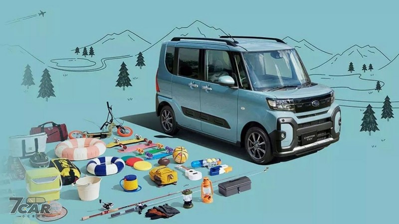 強調戶外休閒氣息　Subaru Chiffon Try 日本新登場