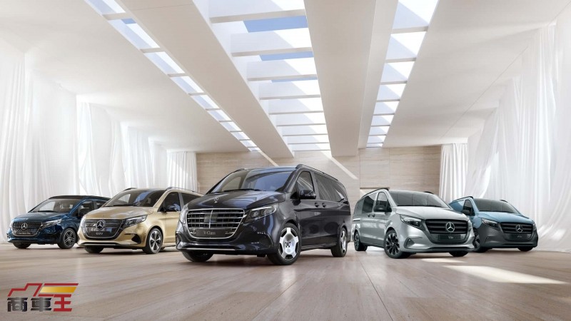 全新面貌、更多科技配備加身　新改款 Mercedes-Benz V-Class 家族公開