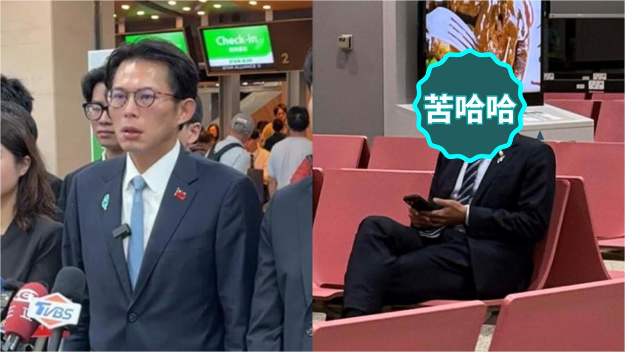 黃國昌才爆遭日政客拒見!又被拍到「半夜1人坐候機室」遭酸:被青年團排擠