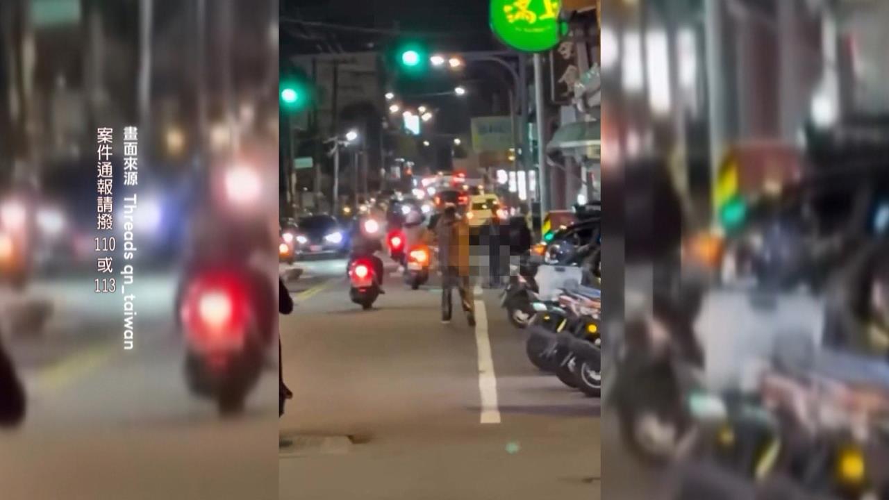 中壢男疑酒醉搶菜刀嗆「要殺人」　沿路毀車被壓制逮捕