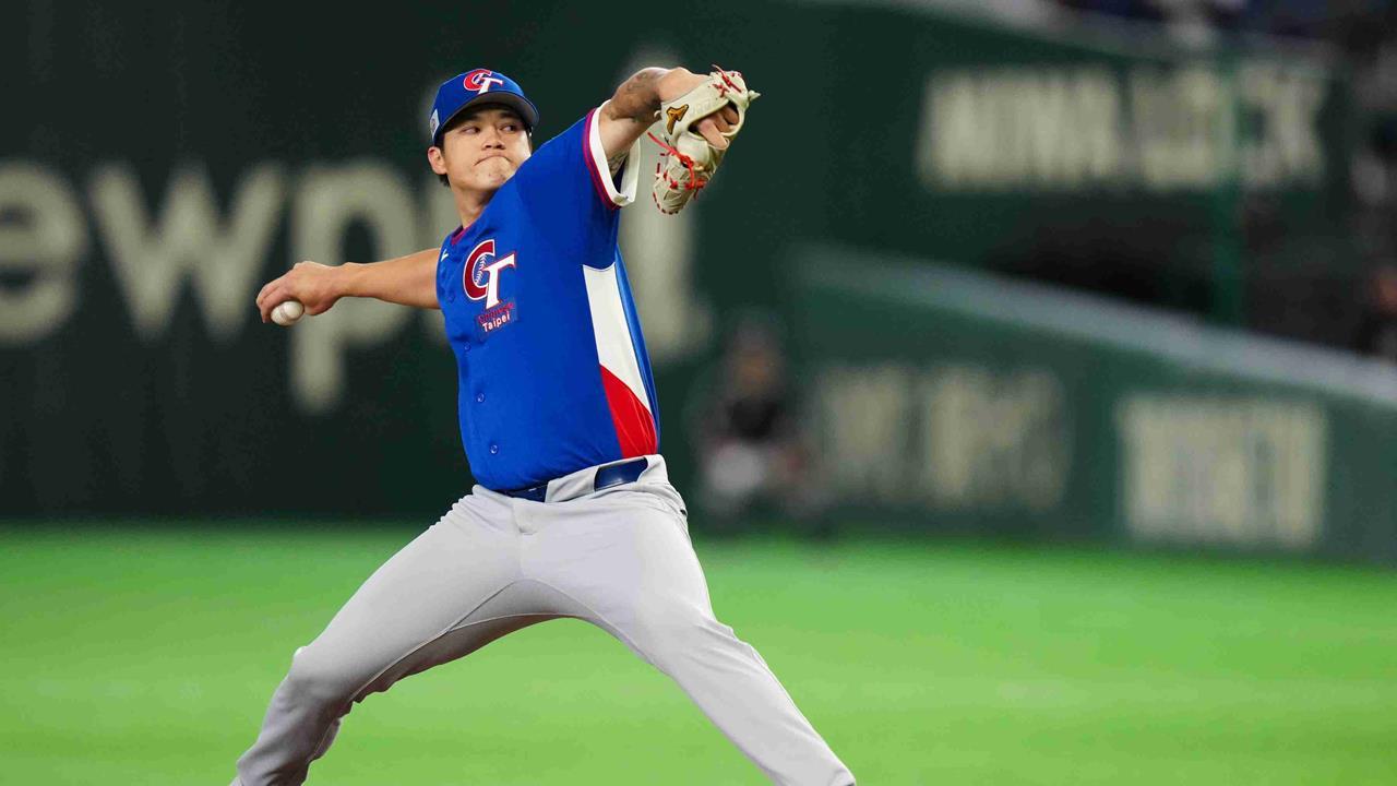 經典賽(影)／台灣隊首勝投手莊陳仲敖被看見！大聯盟專家點名繳出好表現