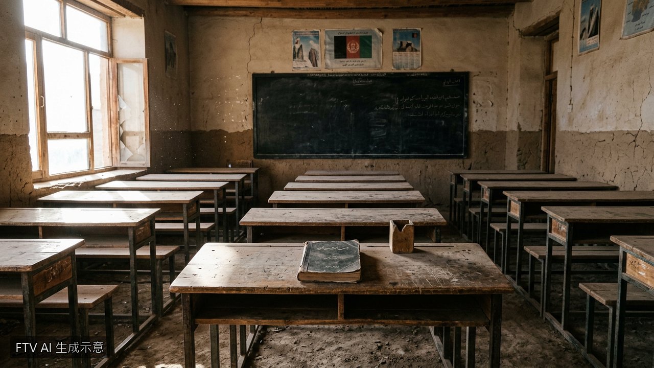 塔利班禁女性受教育 UNESCO：240萬阿富汗女孩被迫失學