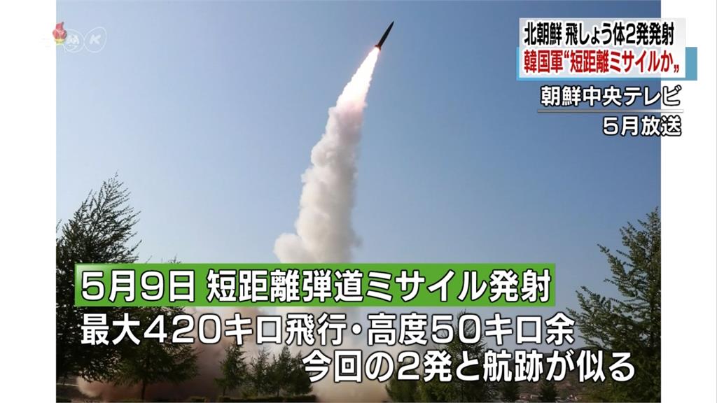 北朝鮮發射兩枚飛行物 美日證實：短程飛彈