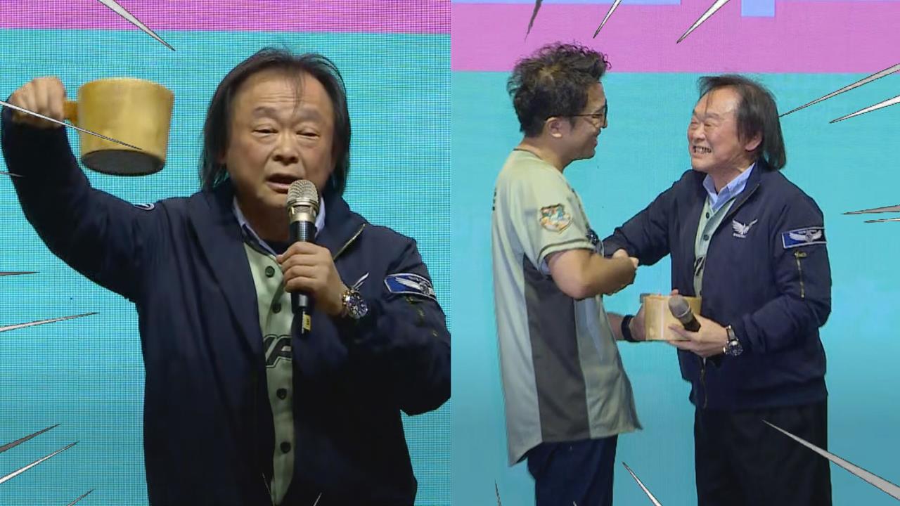 沈伯洋造勢「王世堅送水勺」　吳思瑤曝他訪美每天穿防彈衣