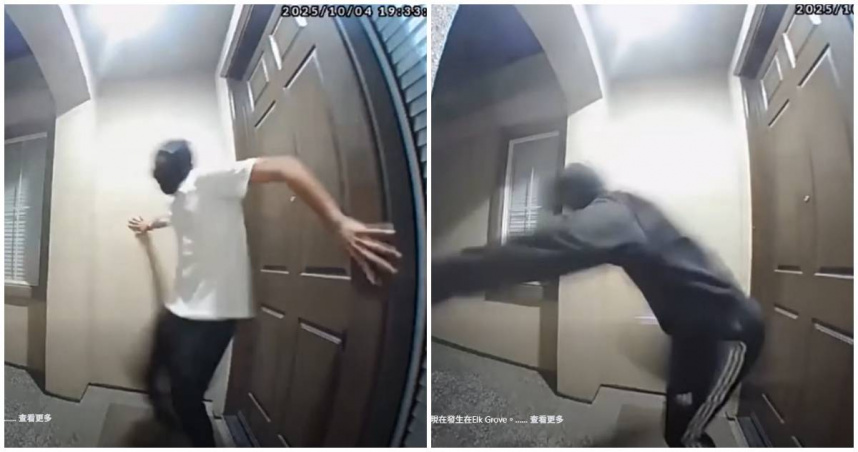 加州青少年瘋玩TikTok「踢門挑戰」　警方已因「滋擾居民」拘捕5名未成年人