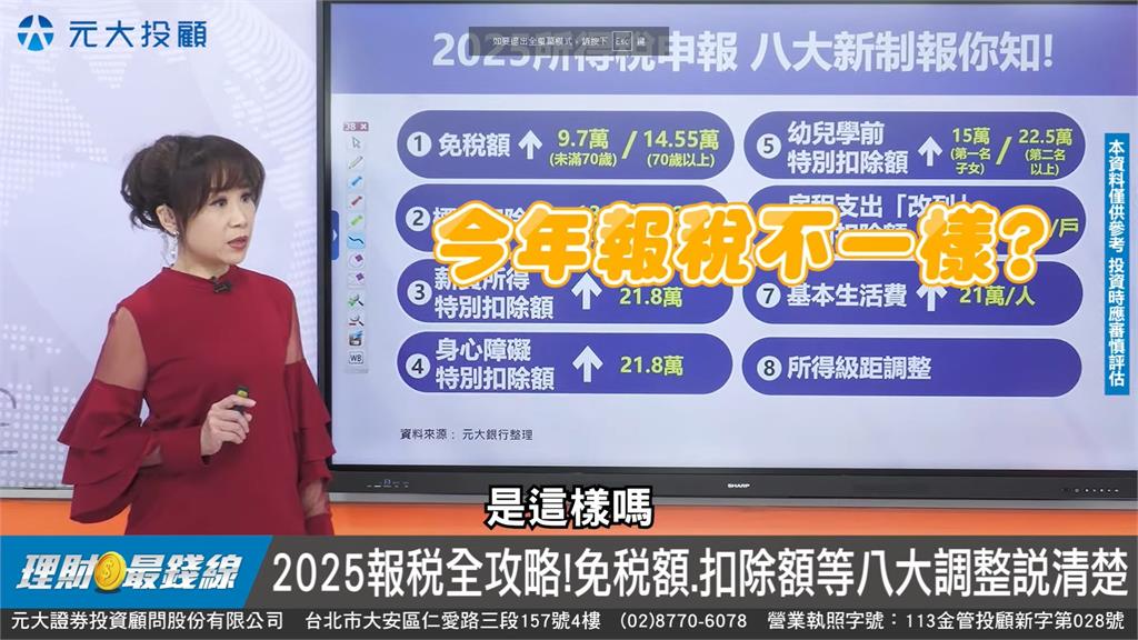 理財最錢線／薪水沒漲怎麼辦？4招報稅優化術 省錢也能過好日子！