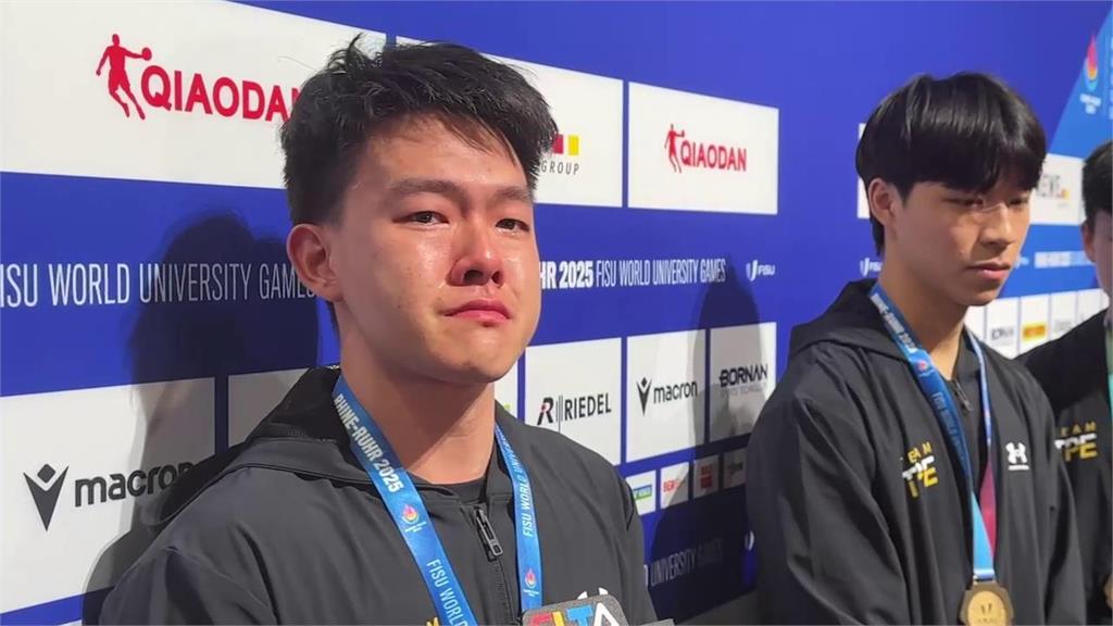 世大運(影)/打敗中國奪金還淚崩 高承睿讓對岸網友狂讚佩服「這麼評價」