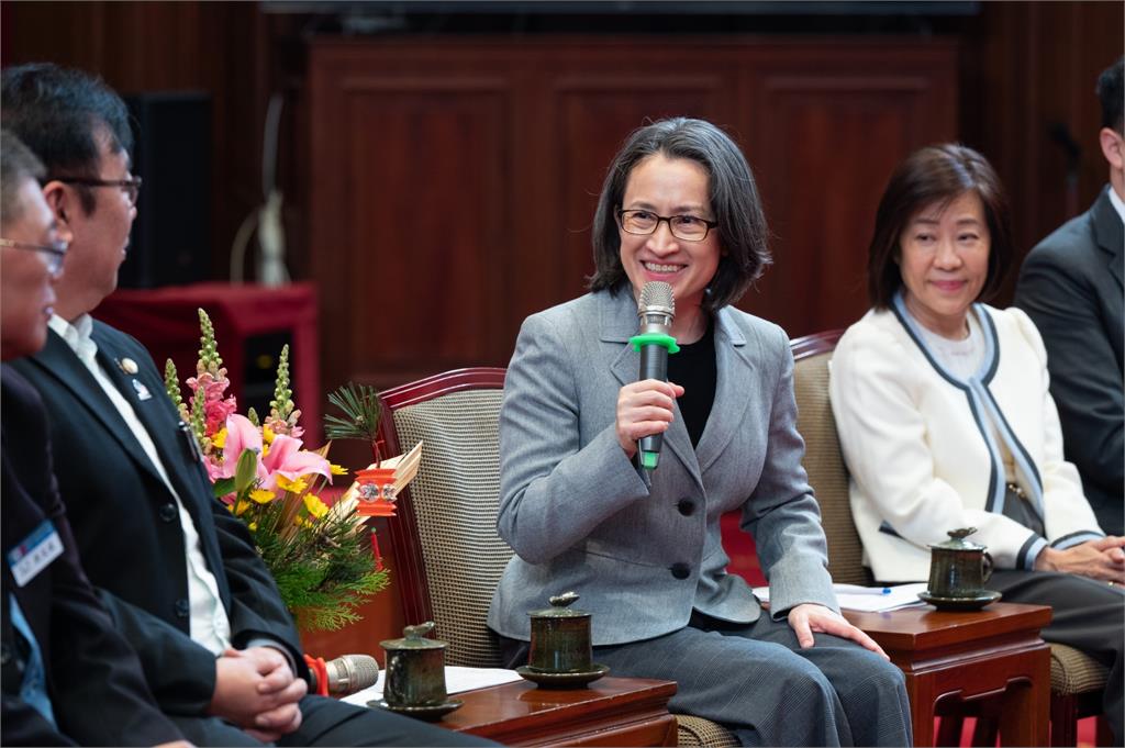 快新聞／接見紐倫堡國際發明展得獎人　蕭美琴：存在好奇心才有解決問題新思維