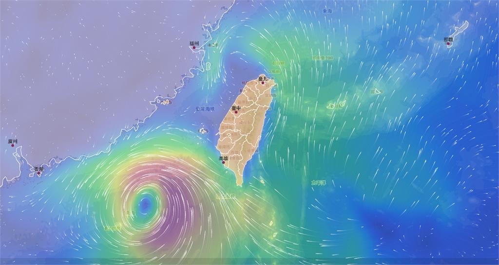 丹娜絲強襲台灣「恐轉中颱」！專家曝「若貫穿黑水溝」：這1地區風雨更猛烈