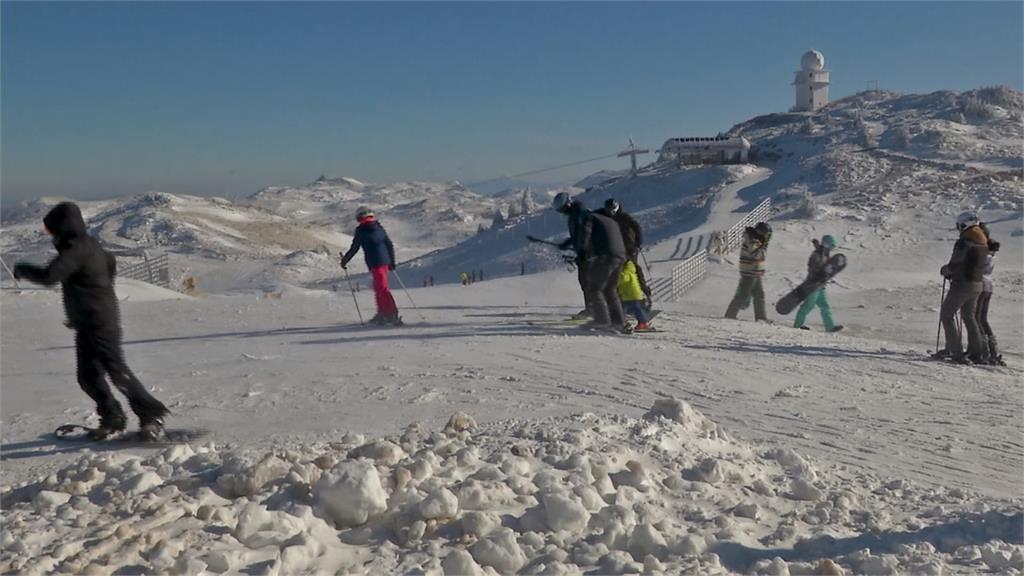 波士尼亞降雪量不足 渡假村造雪機度危機