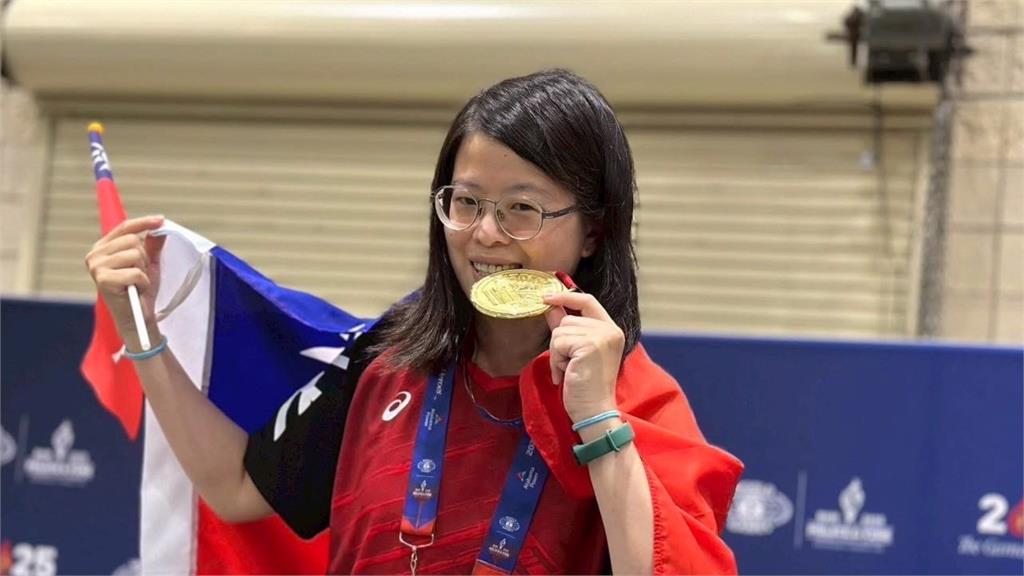 再傳捷報! 苗栗勇消黃雅慧奪世界警消運動會桌球2金1銀