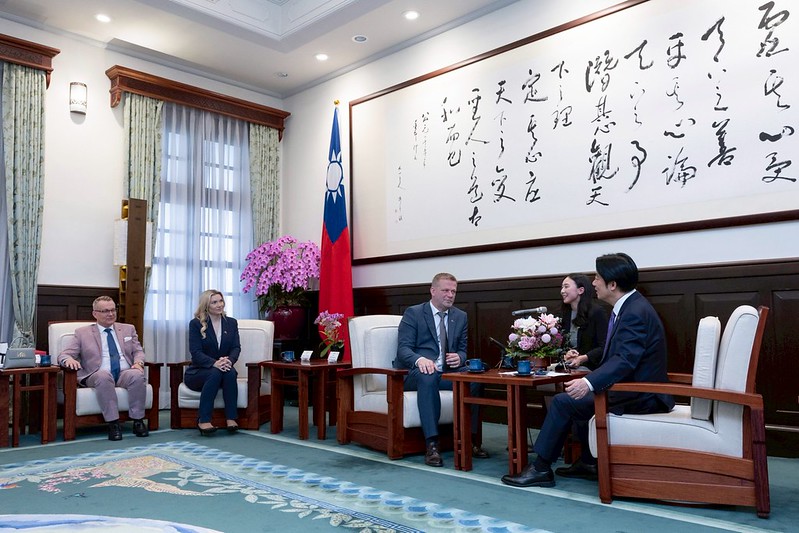 快新聞／總統賴清德接見歐洲議會議員訪台團　盼深化雙邊各領域合作