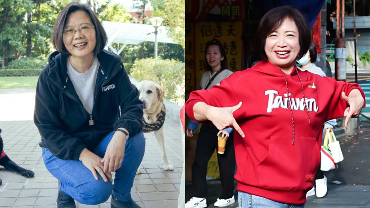 登山界網紅又出巡了!蔡英文「爬山系輔選」何欣純 她驚:頭髮怎都不會亂…