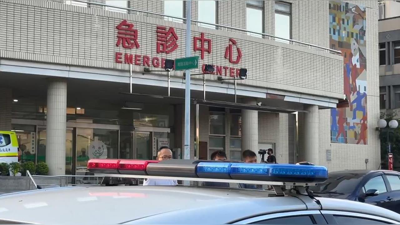 快新聞／豐原醫院急診室外「民眾持器械叫囂潑不明液體」　警急封鎖現場