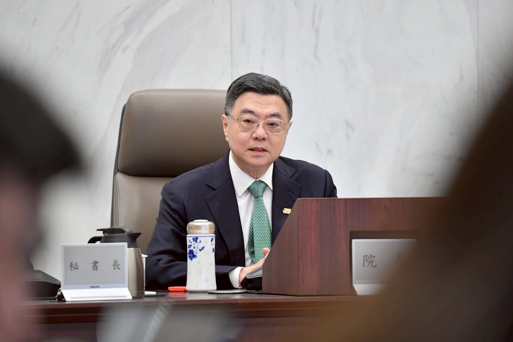 卓榮泰訪視國訓中心 勉勵世大運代表隊為國爭光