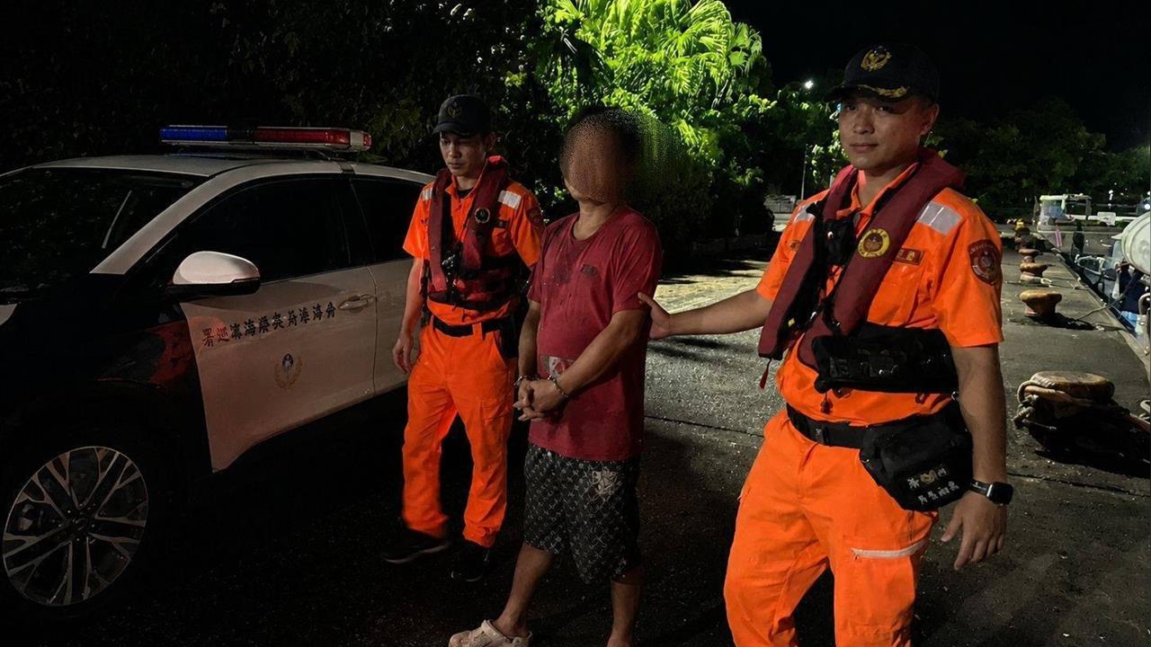 宜蘭海巡機警盤查可疑男子　一查竟是酒駕通緝犯