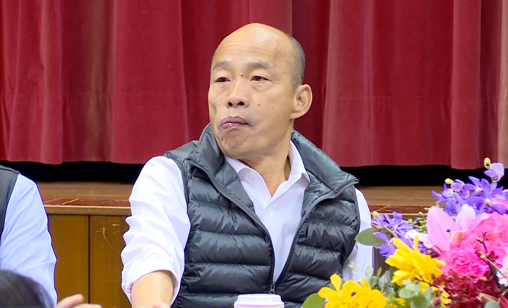 快新聞／黑韓產業鏈興盛？韓國瑜：打到我頭髮都沒了