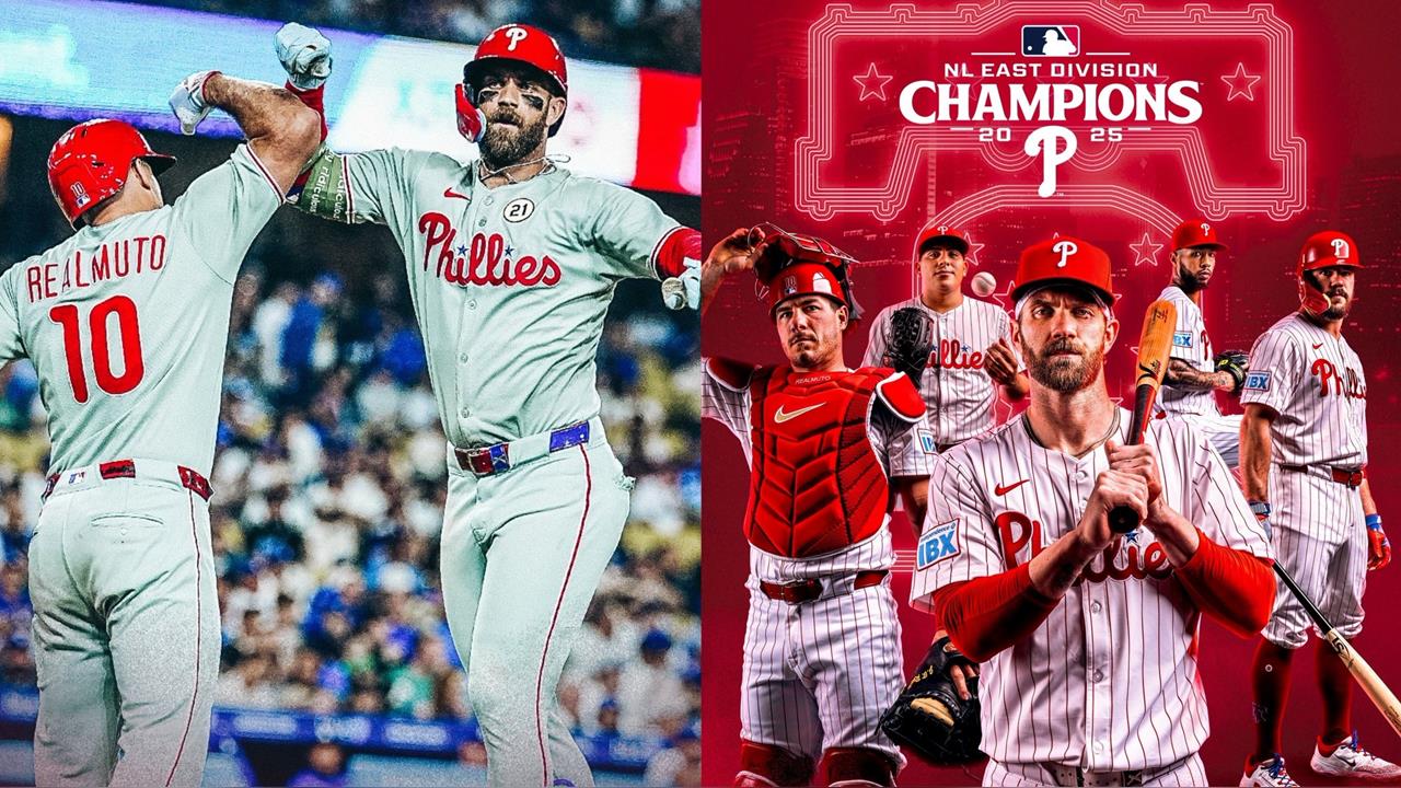 MLB(影)／衛冕東區冠軍只是起點！費城人目標挑戰隊史第三座世界大賽冠軍
