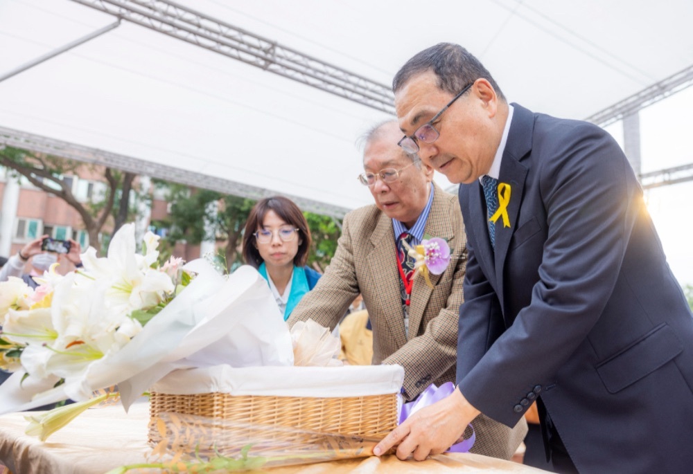 228事件79周年追思儀式 侯友宜率團隊獻花默哀