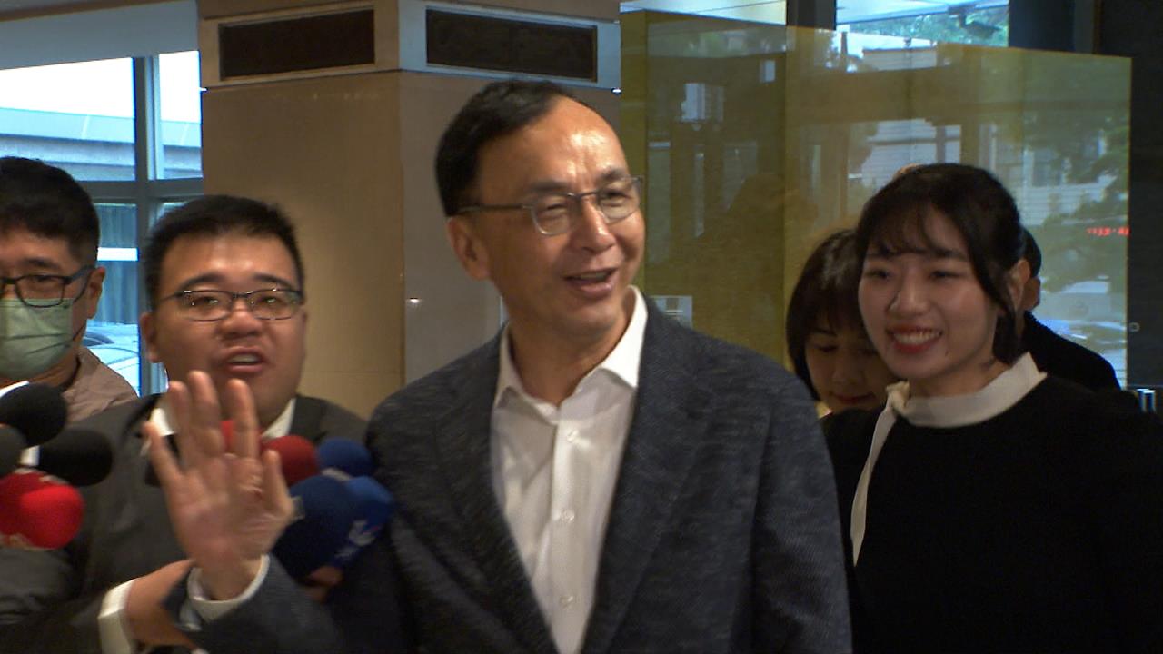 朱立倫與藍營立院黨團餐敘 韓國瑜現身喊「永遠的主席」