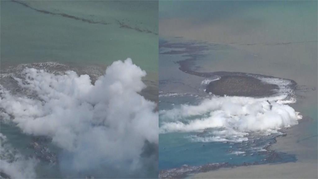 日本硫磺島外海火山爆發　「全球最新島嶼」海中誕生畫面超震撼