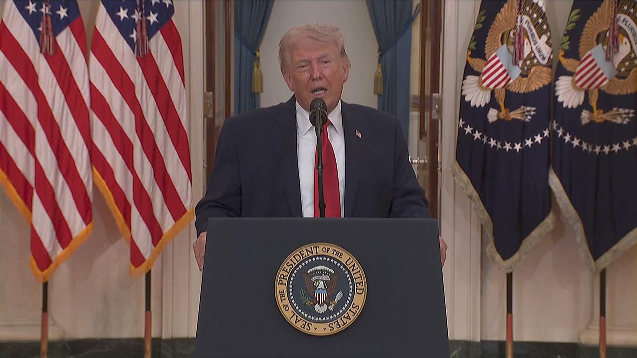 川普全國演說！　嗆：將把伊朗「打回石器時代」