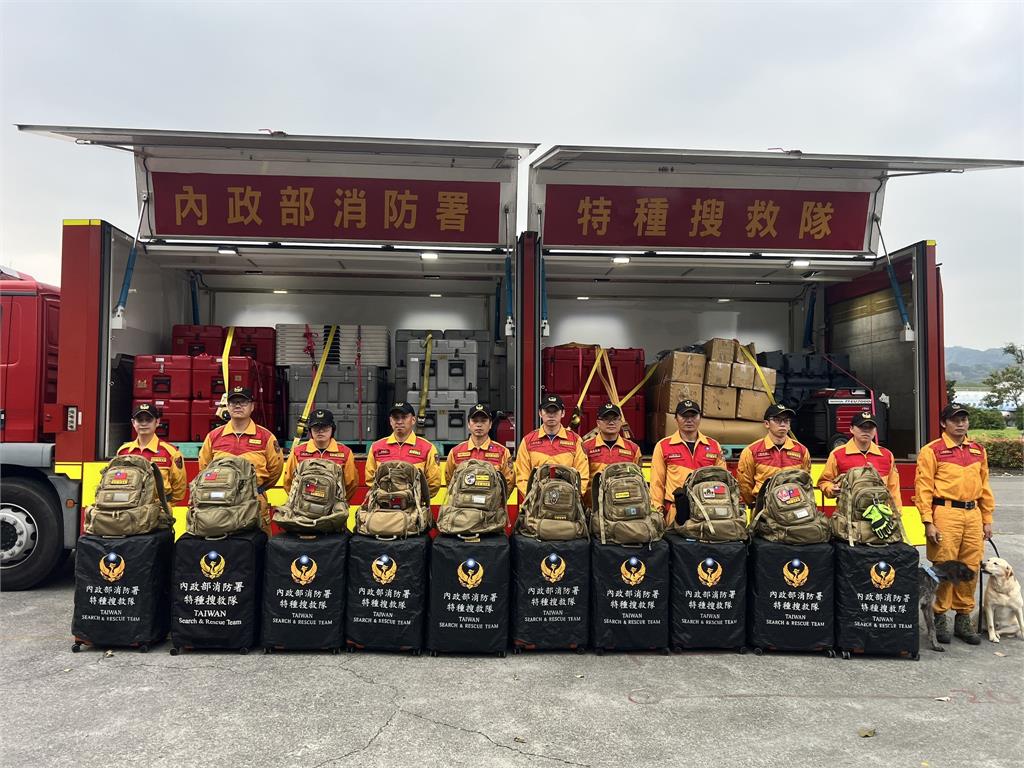 快新聞／緬甸強震規模7.7！　台灣特搜隊準備好了：120人、6搜救犬待命救援
