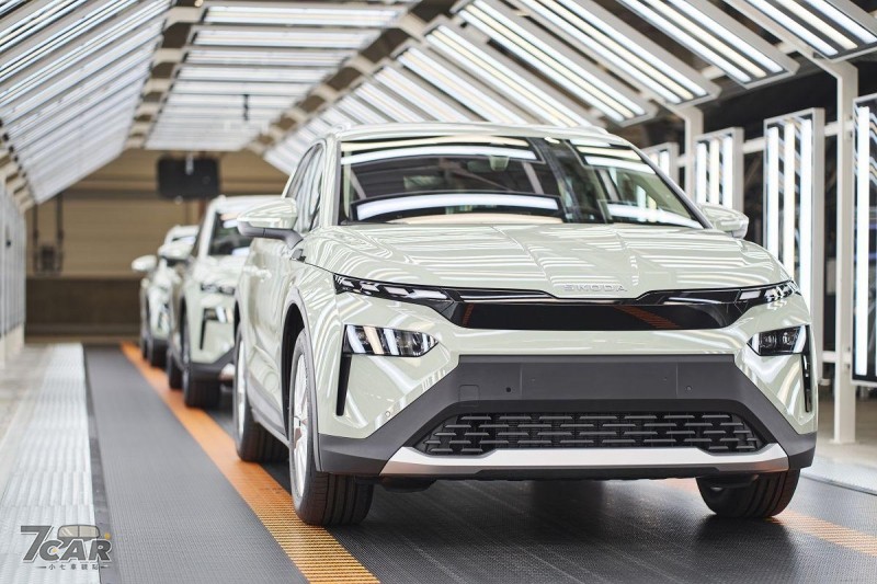 每日產能600台　Škoda Elroq純電休旅正式啟動量產