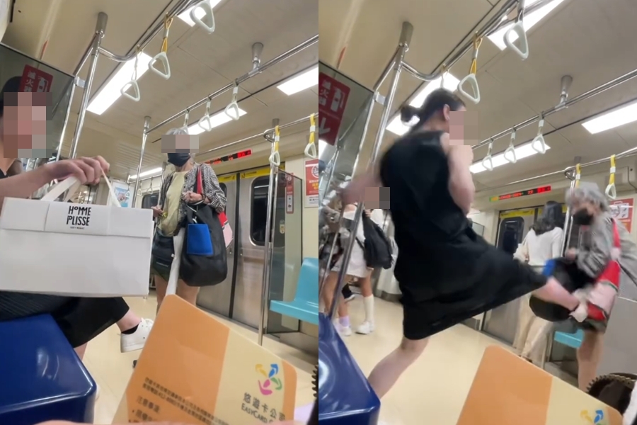 捷運白髮婆婆「竟是通緝犯」！不敢報警原因找到了　大鬧超商被捕