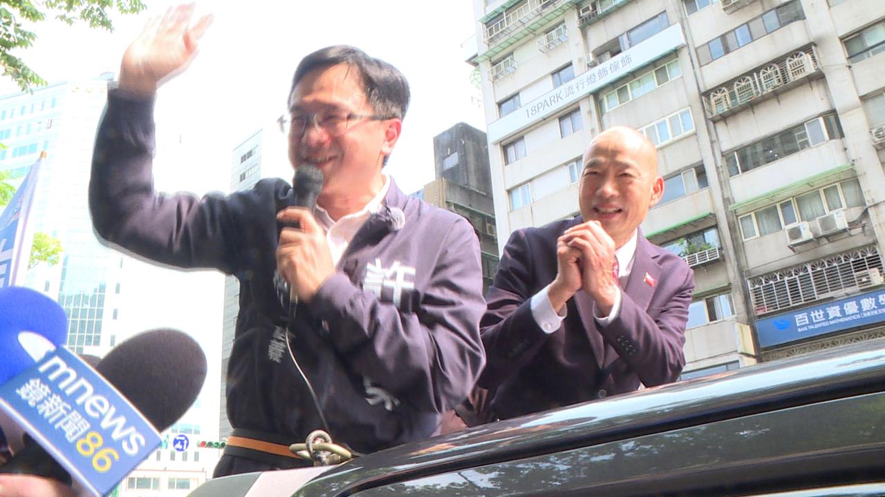 韓家軍內鬨? 韓國瑜陪許原榮掃街 李明璇:跟韓院長有默契