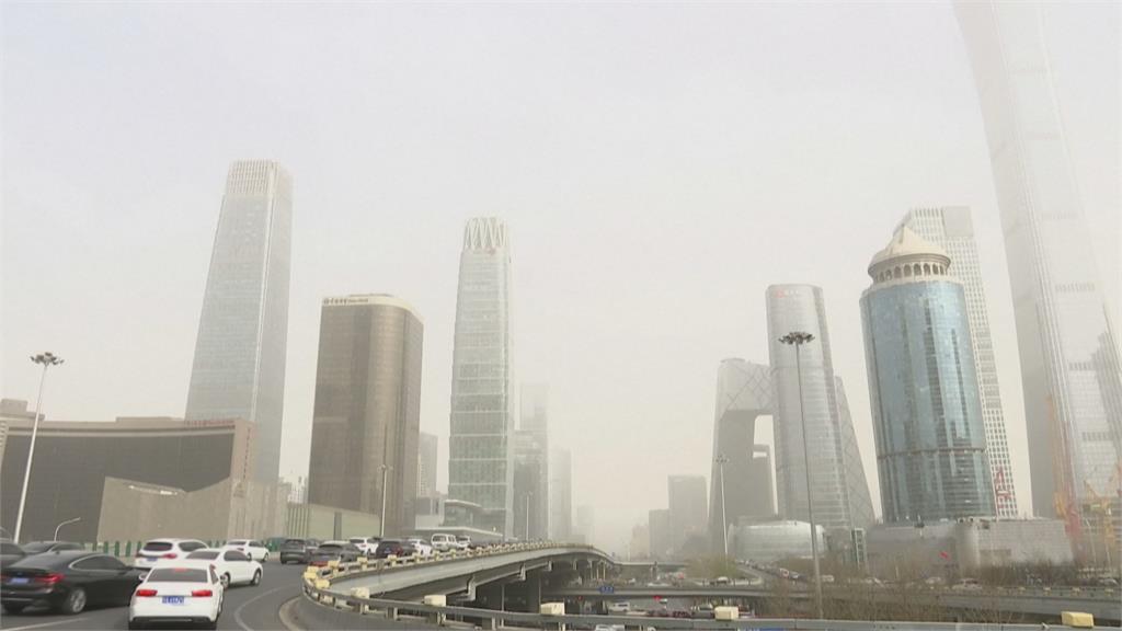 中國最強沙塵暴來襲！　北京、天津、遼寧霧濛濛