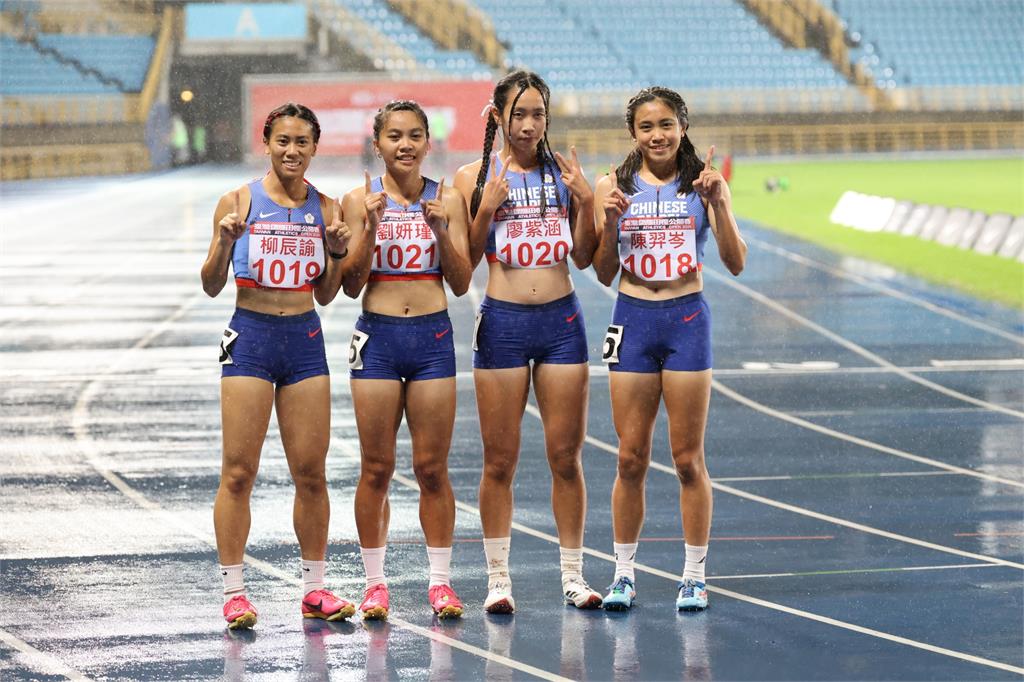《田徑》幹大事沒有不可能　中華青女隊4X400公尺接力破高懸32年U20全國紀錄