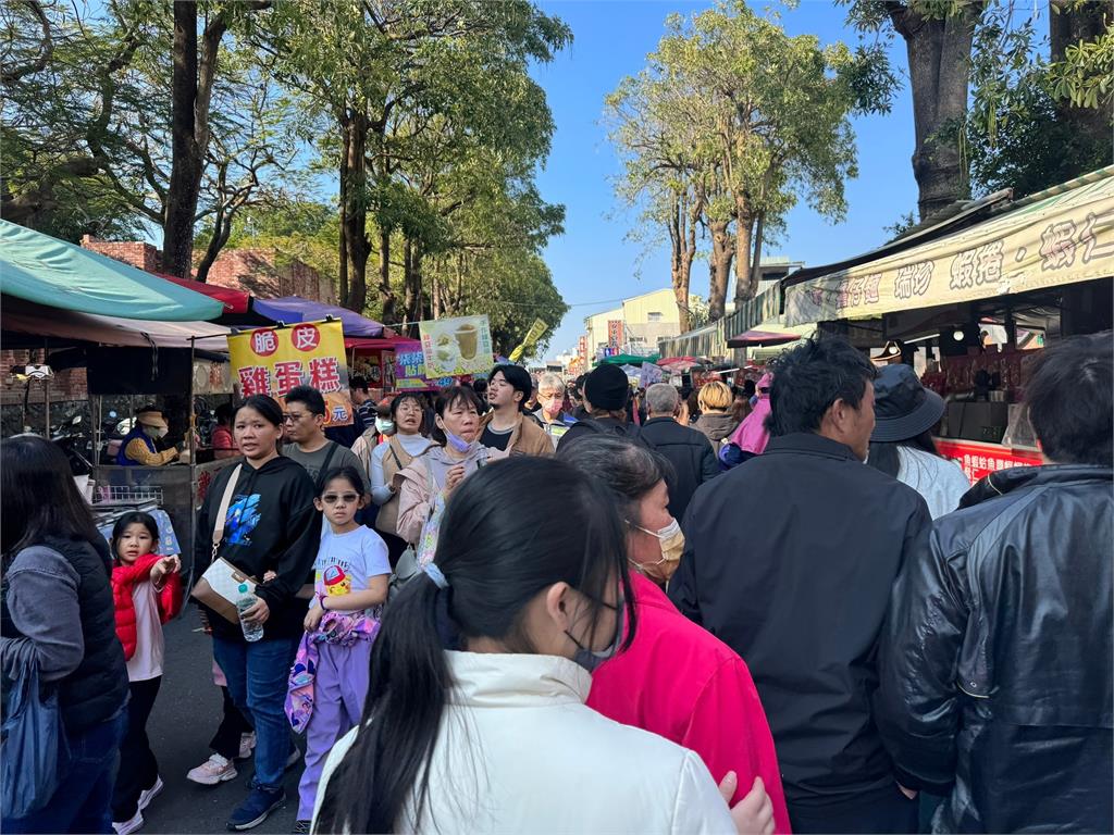 台南連續三年春節年假期間旅遊人次破千萬