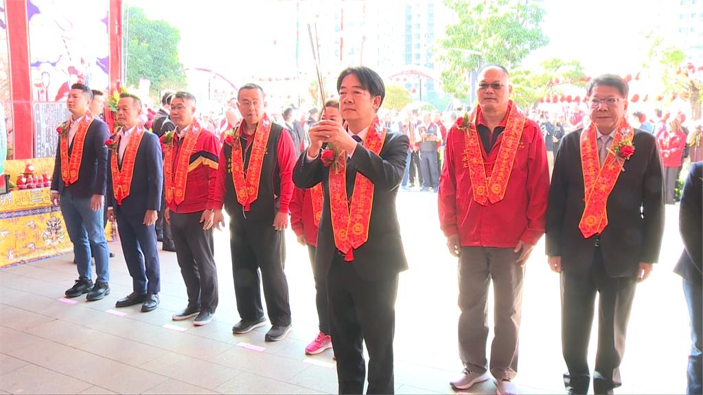 出訪南太平洋友邦週六啟程 賴總統參拜祈求平安順利