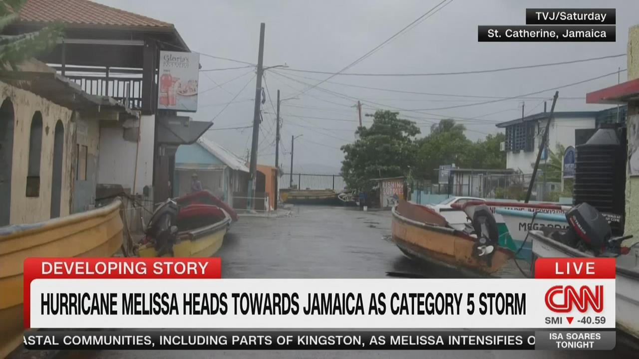 颶風「梅莉莎」橫掃加勒比海 上萬人避難釀7死