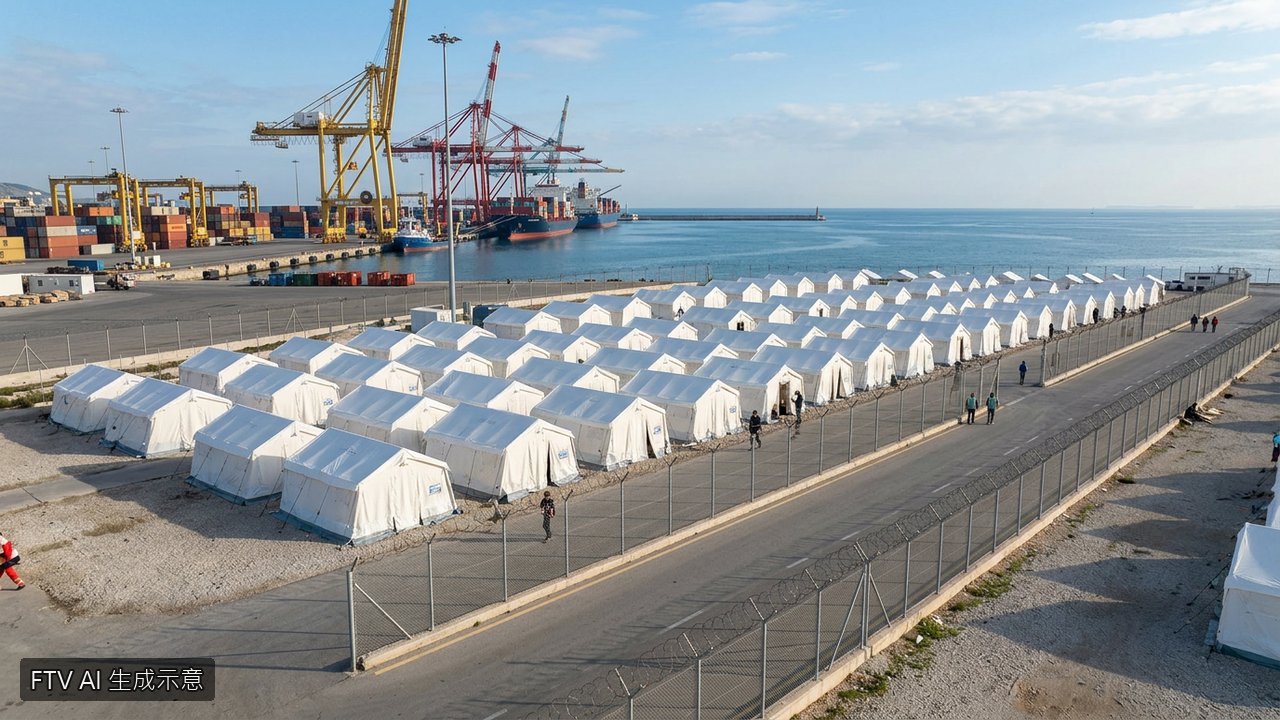 西班牙海外屬地休達湧入萬名移民　警方清空海灘轉移至臨時營區