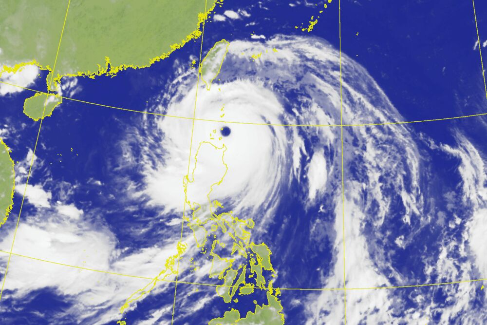 強颱樺加沙風雨恐增強　氣象署警告22、23日影響最劇烈