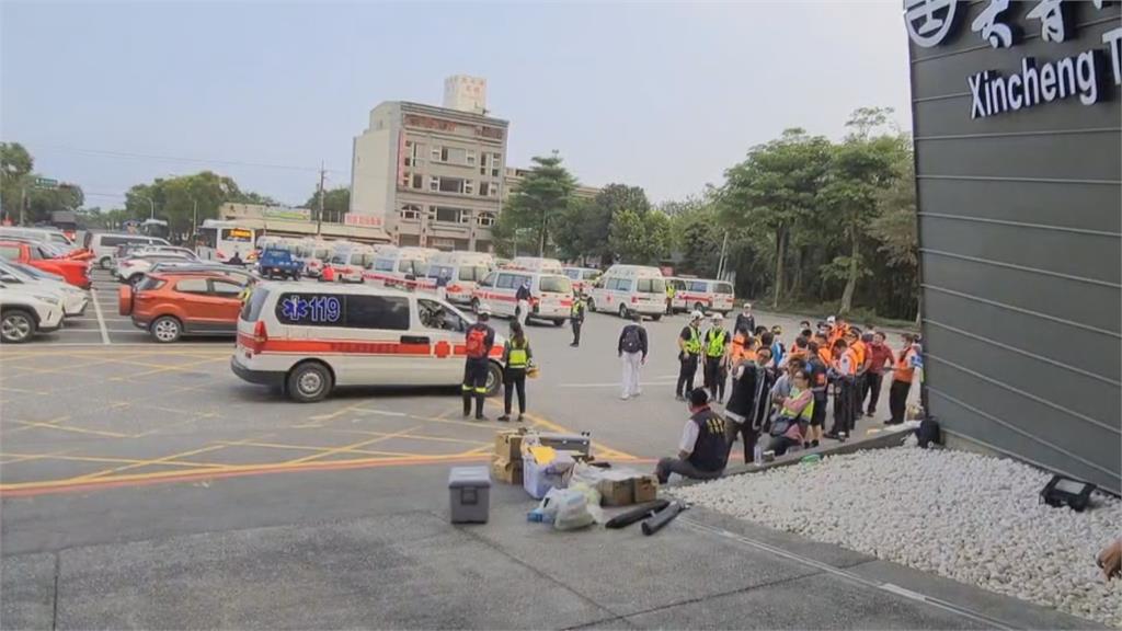 出軌事故死傷慘 崇德站月台成臨時急救站