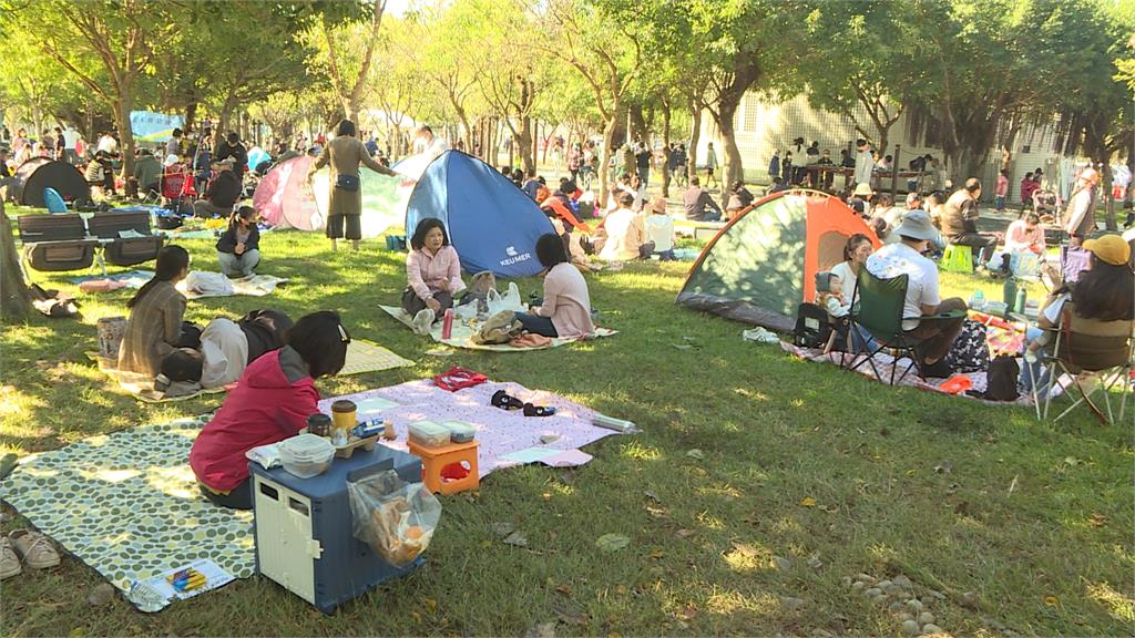 台中首屆市民野餐日 破萬人齊聚中央公園