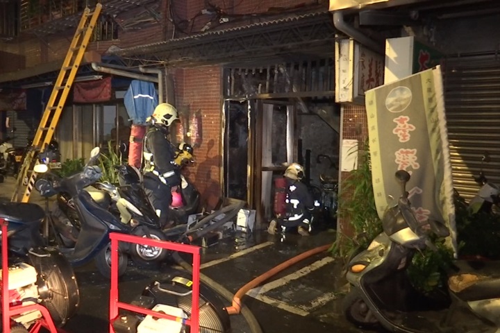 新北公寓樓梯間火警  住戶疑遭人縱火