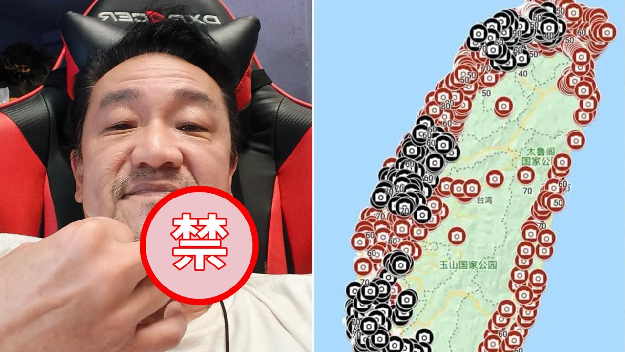 陳為民曬「台灣測速照相分佈圖」!驚見「密度比監獄還高」火大開轟了:國恥