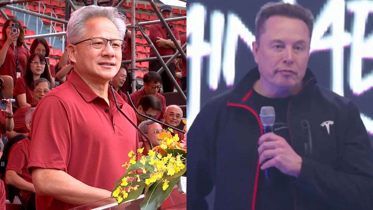 馬斯克要造「超大型晶圓廠」!黃仁勳「1原因」戳破美夢:要追上台積電很難