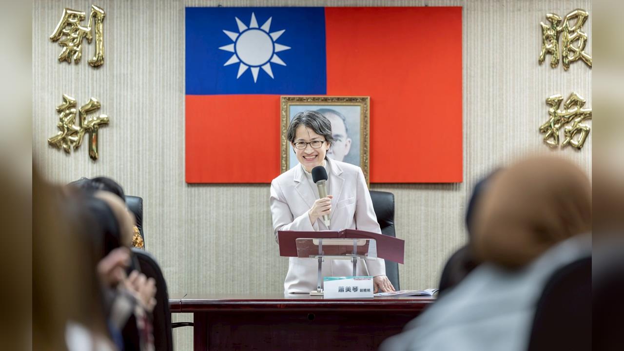 快新聞／賈永婕親赴義光教會　蕭美琴：謝謝賈董願意認識林宅血案