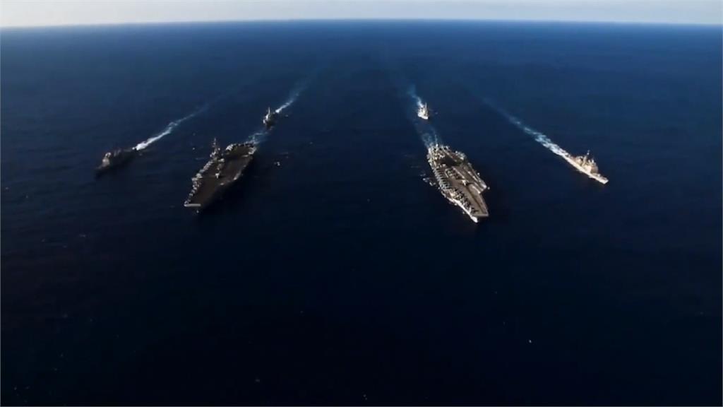 嚇阻中國軍武？美國南海啟動雙航艦作戰