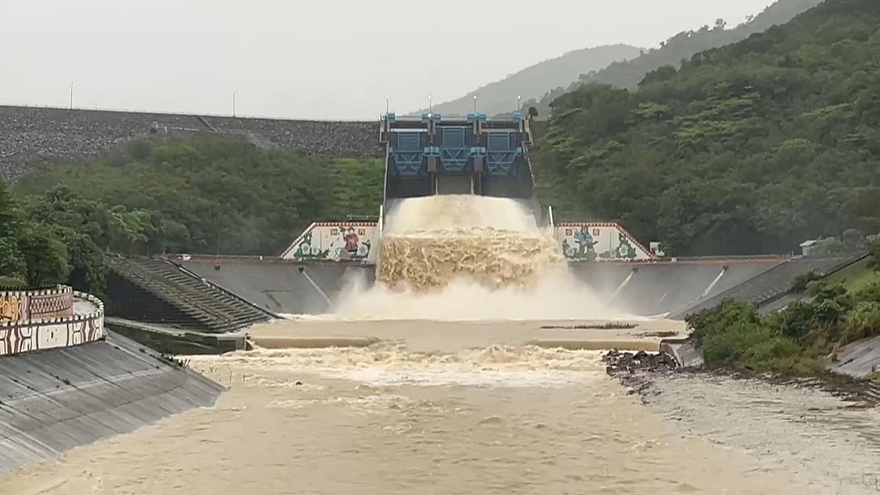 連三天大雨！全台水庫大進帳　曾文水庫超車石門水庫