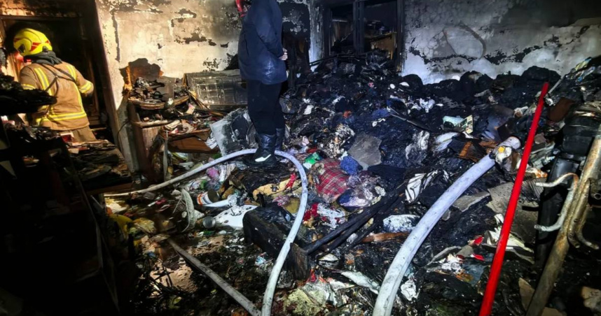 殉職勇消詹能傑稱「衣服像山」!屋主撿回收堆家中 醫:氣切搶救50分仍無效