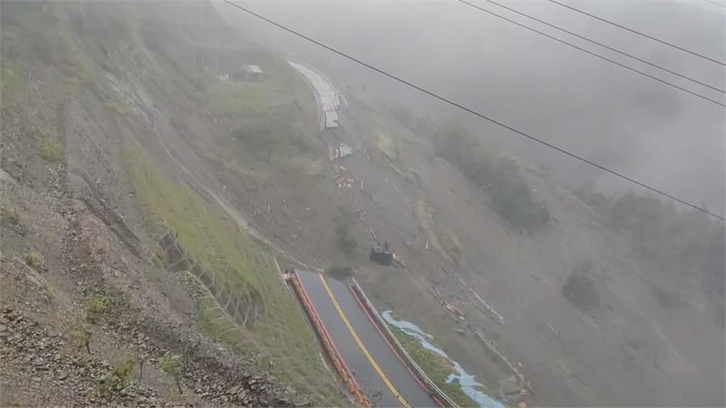 藤枝聯外道路塌陷　森林遊樂區開園不到三個又休園