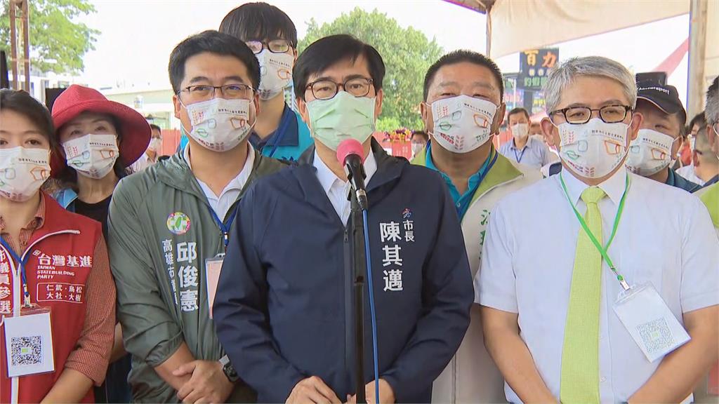 快新聞/高雄造船工染BA.5 陳其邁:今增4陽性Ct值高「沒進一步擴散」