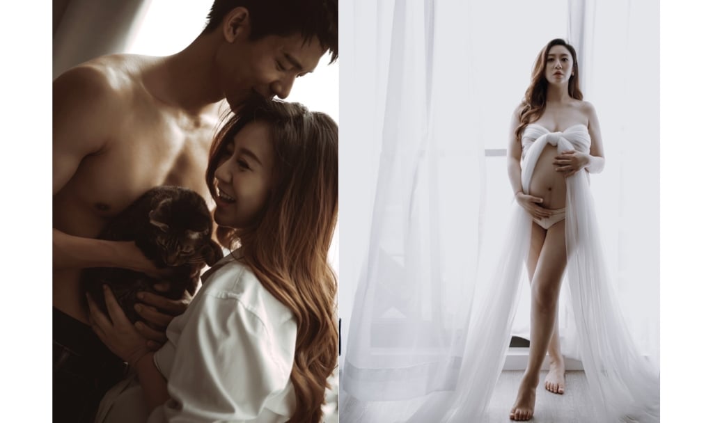 蔡允潔「全裸」上陣挑戰最大尺度孕婦寫真!她笑虧:肚子也是史上最大的一次